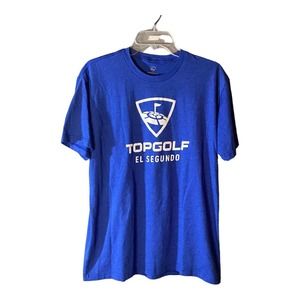 Top Golf El Segundo Blue Short Sleeve T-shirt Size‎ Large